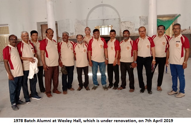 Get-together of 1978 Batch Alumni at School on 7th April 2019